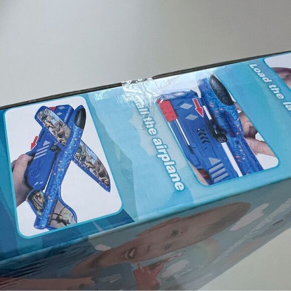 Elctbras 3 Pack Airplane Launcher Toy, Foam Glider Planes for Kids with 2 Flight - Picture 7 of 7